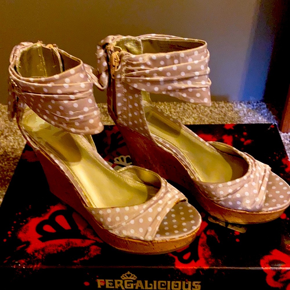 Fergalicious Wedge Sandal